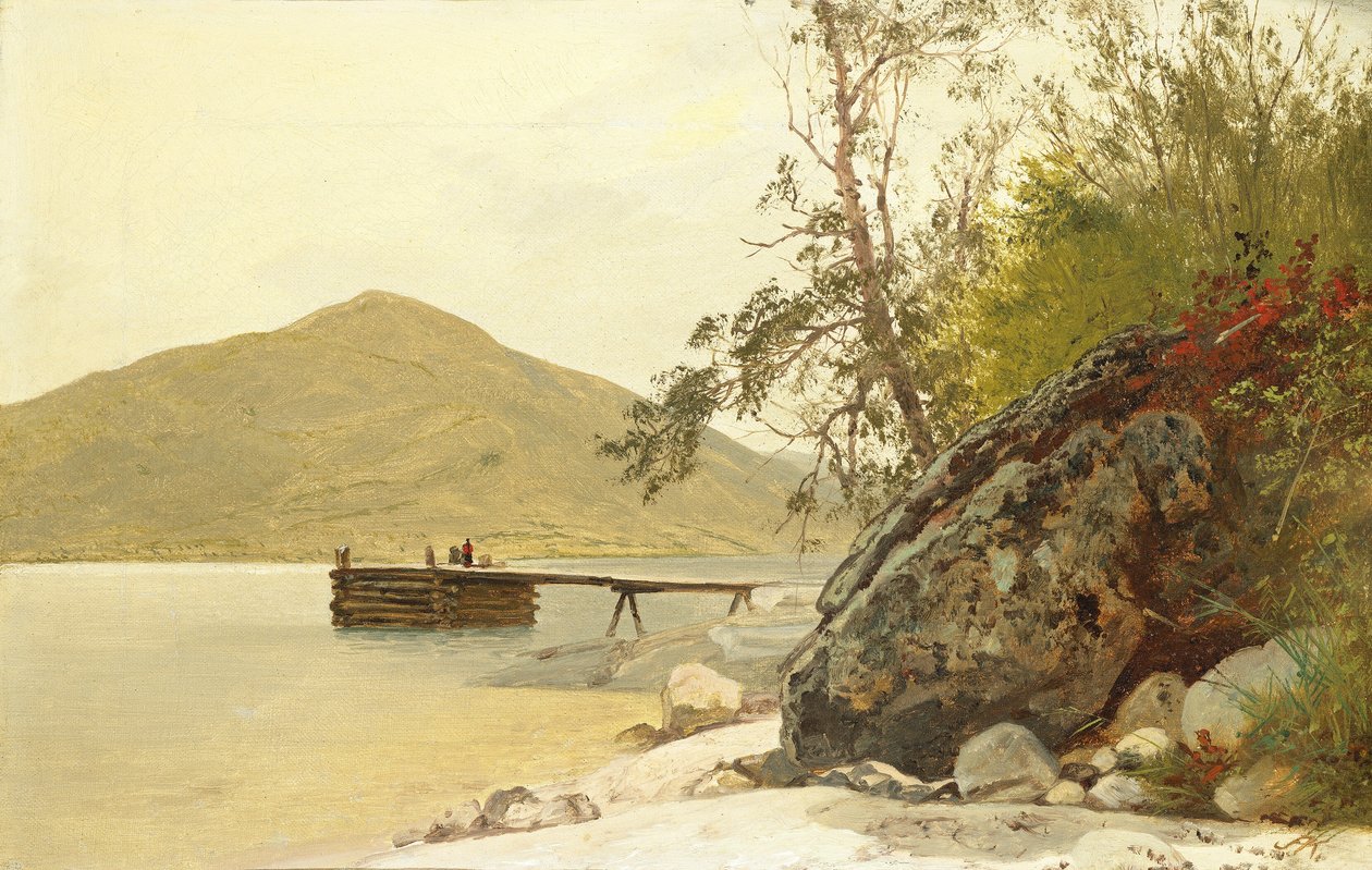 Sbarco a Sabbath Day Point da John Frederick Kensett