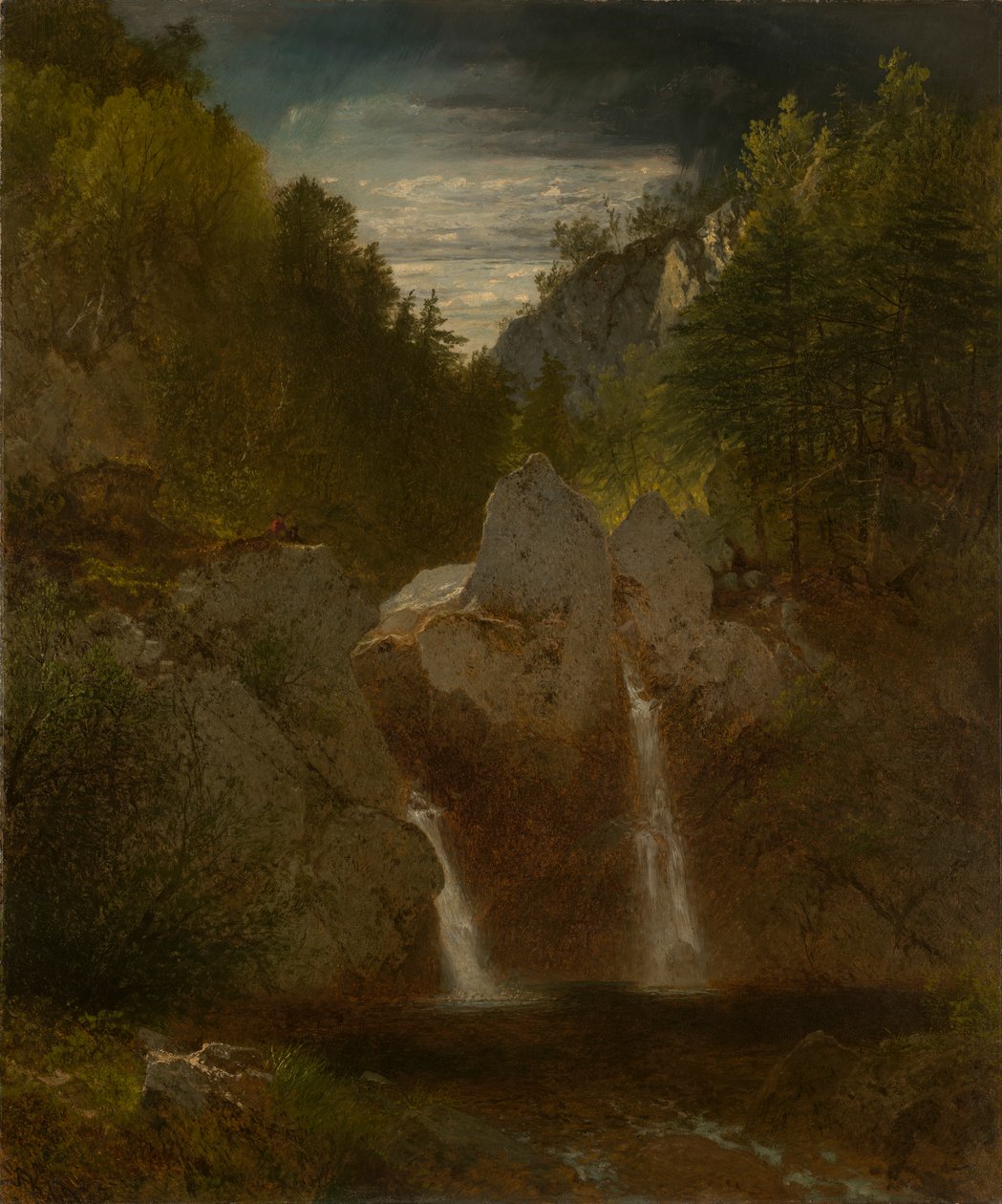Piscina rocciosa, Cascate Bash-Bish da John Frederick Kensett