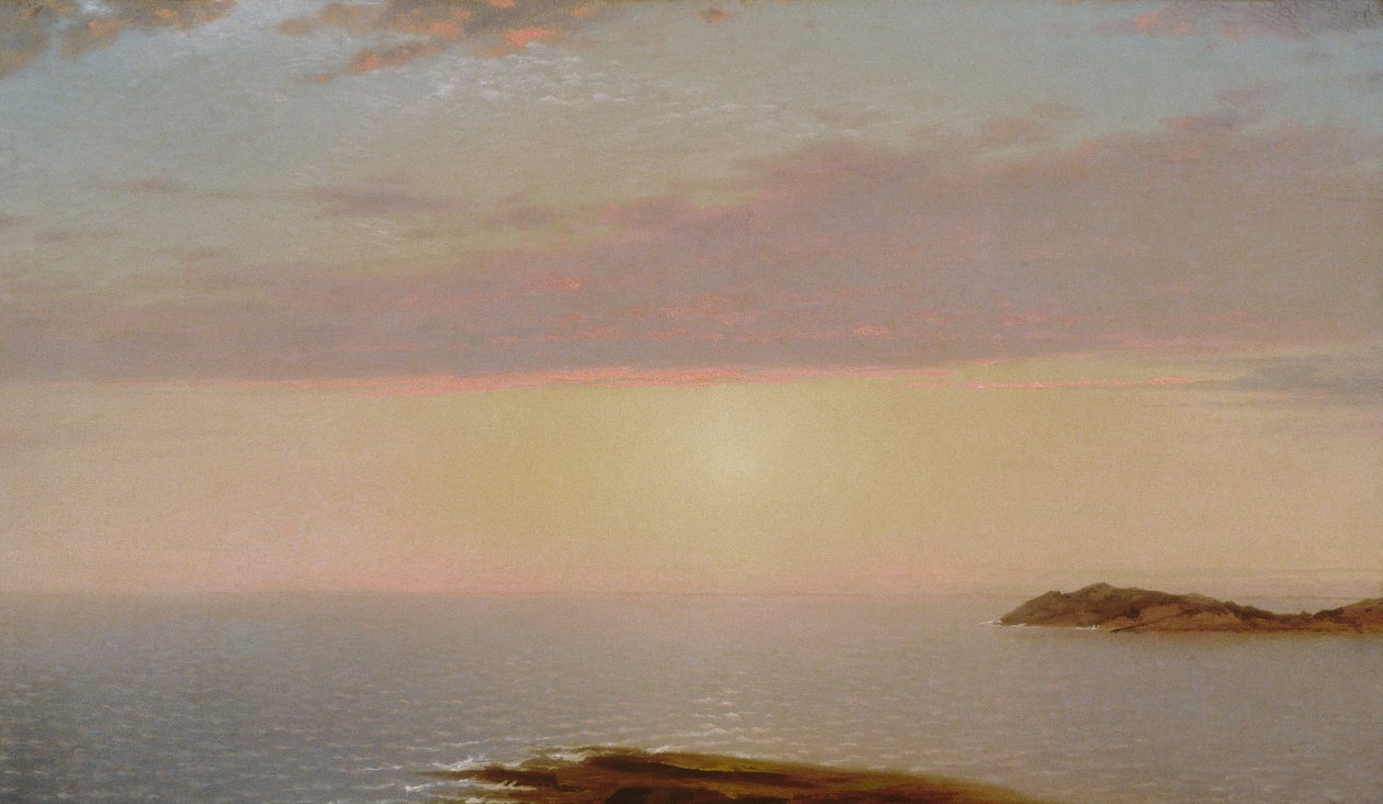 Tramonto, 1872 da John Frederick Kensett