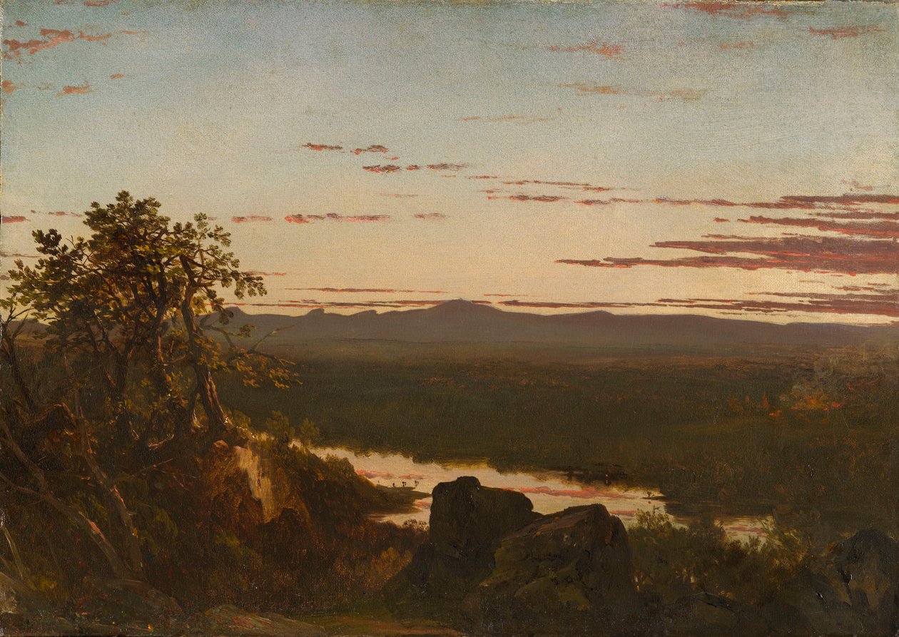 Paesaggio al tramonto da John Frederick Kensett