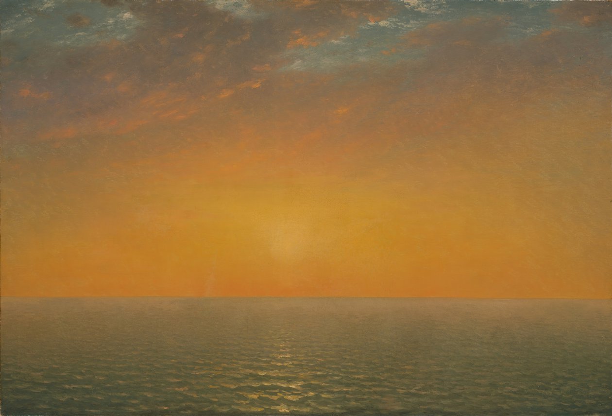 Tramonto sul Mare da John Frederick Kensett