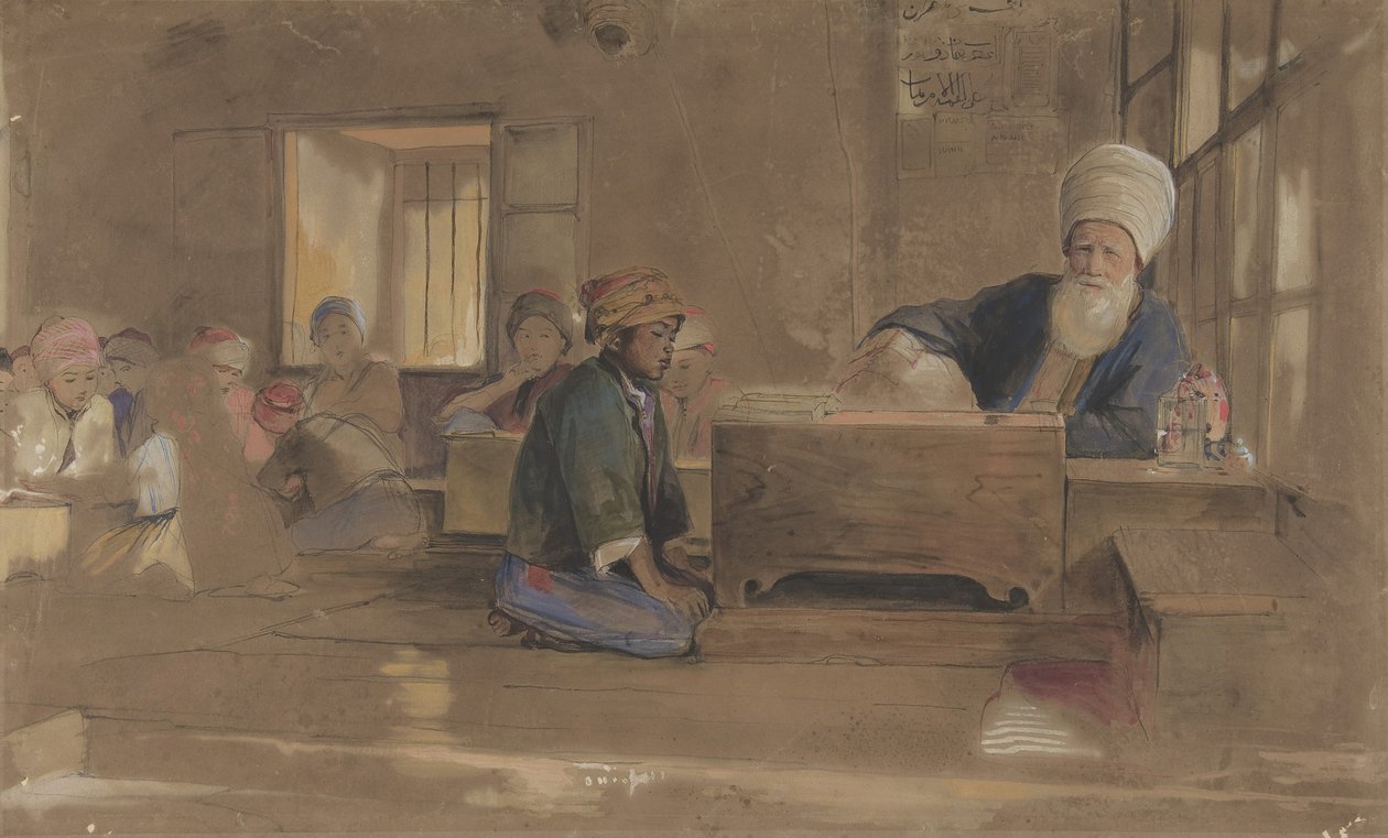 Scuola Araba, 1841-51 da John Frederick Lewis
