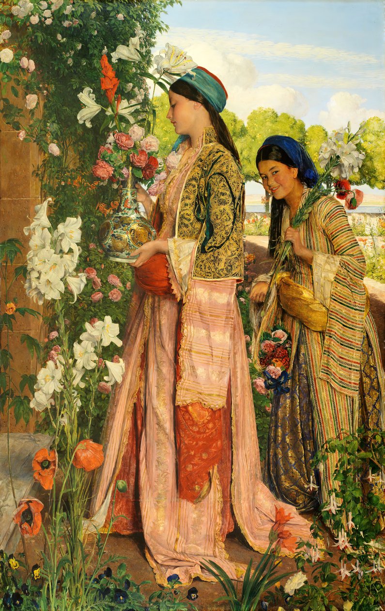 Lilium Auratum, 1871 da John Frederick Lewis