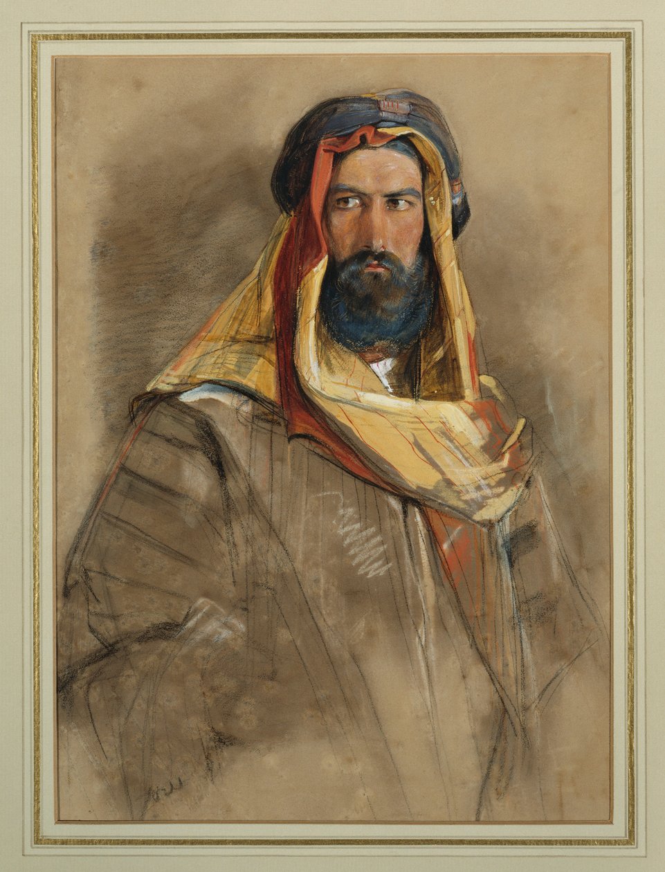 Studio di un Sceicco Arabo da John Frederick Lewis