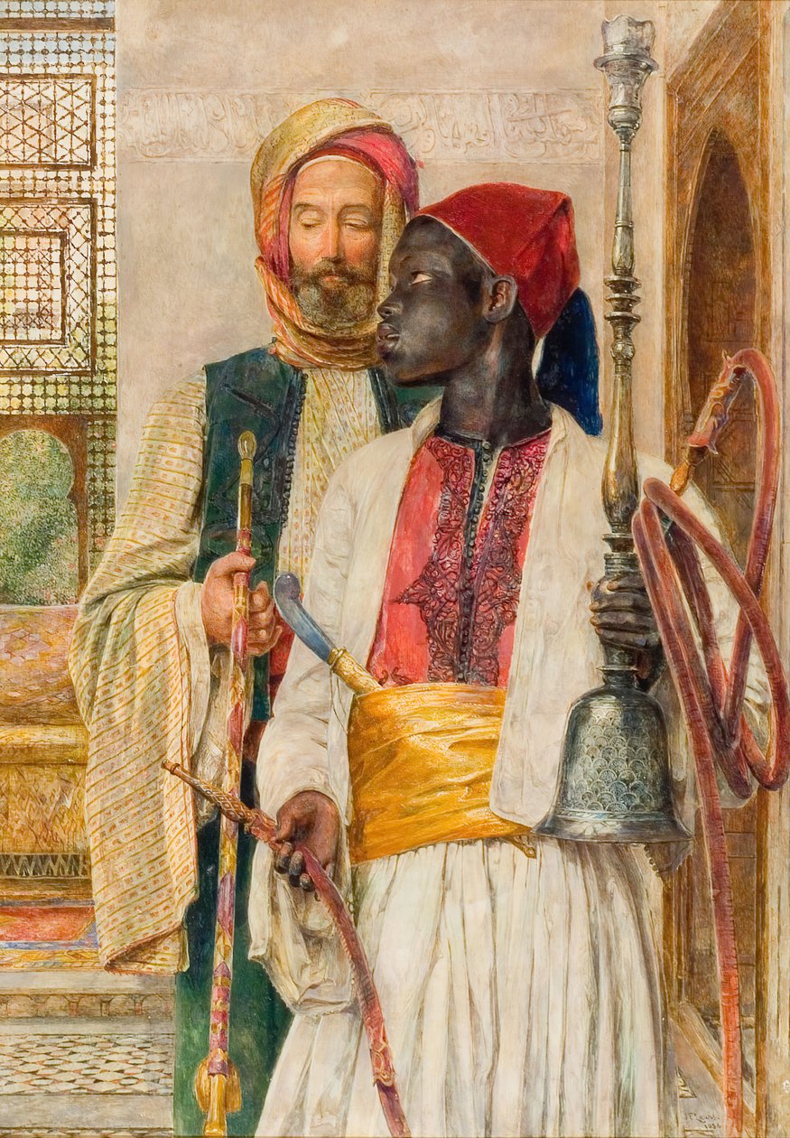 Il portatore di pipa, 1856 da John Frederick Lewis