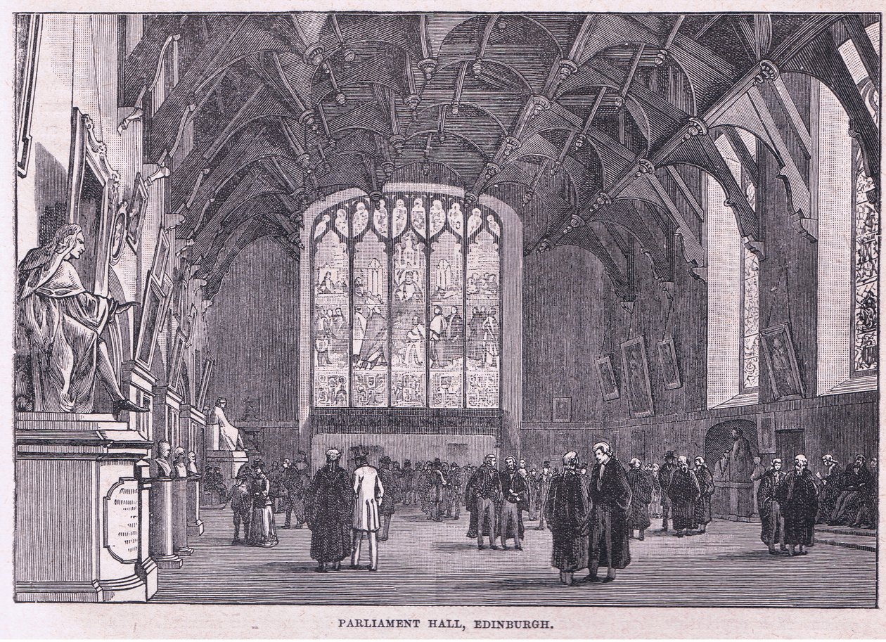 Sala del Parlamento, Edimburgo da John Fulleylove