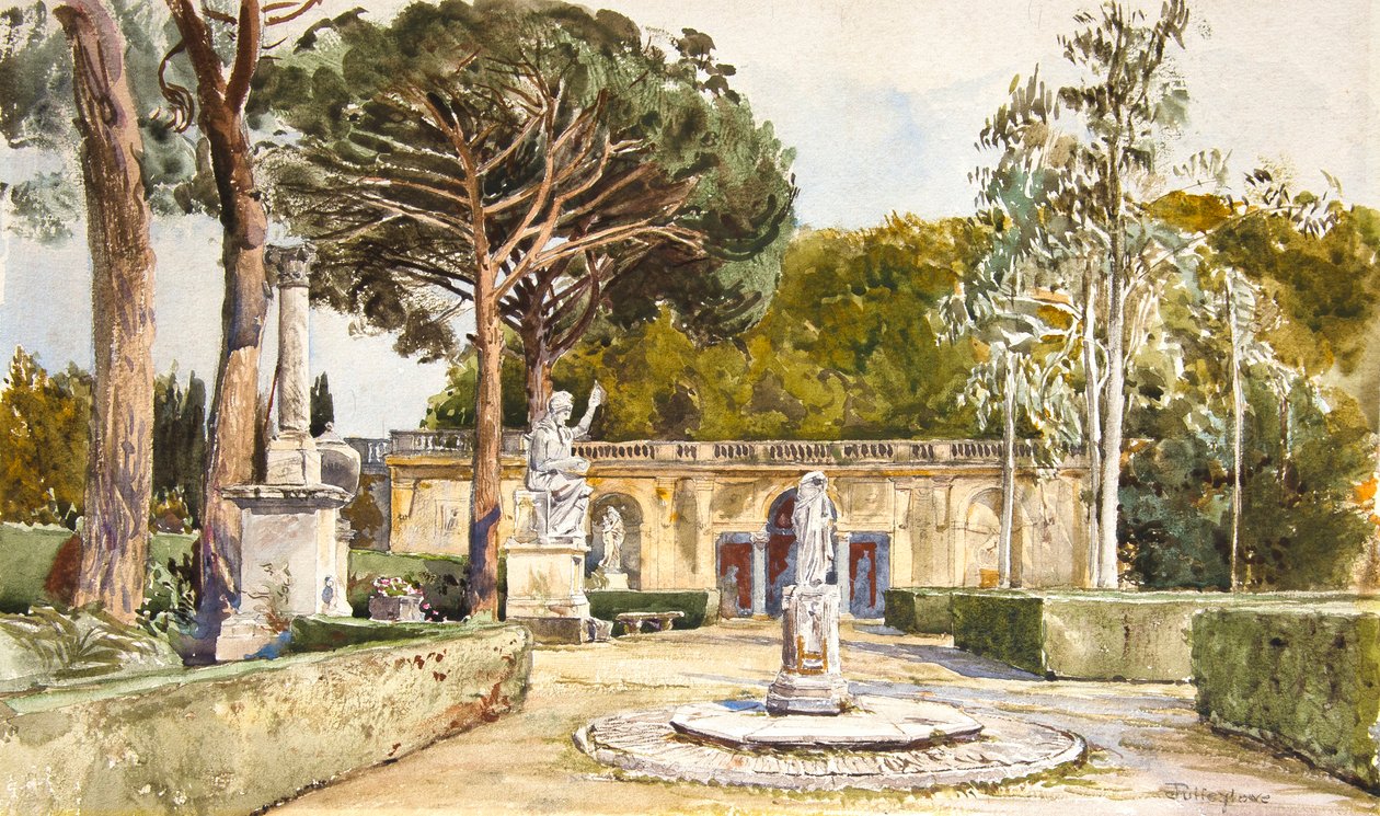 I Giardini Medici, Roma da John Fulleylove