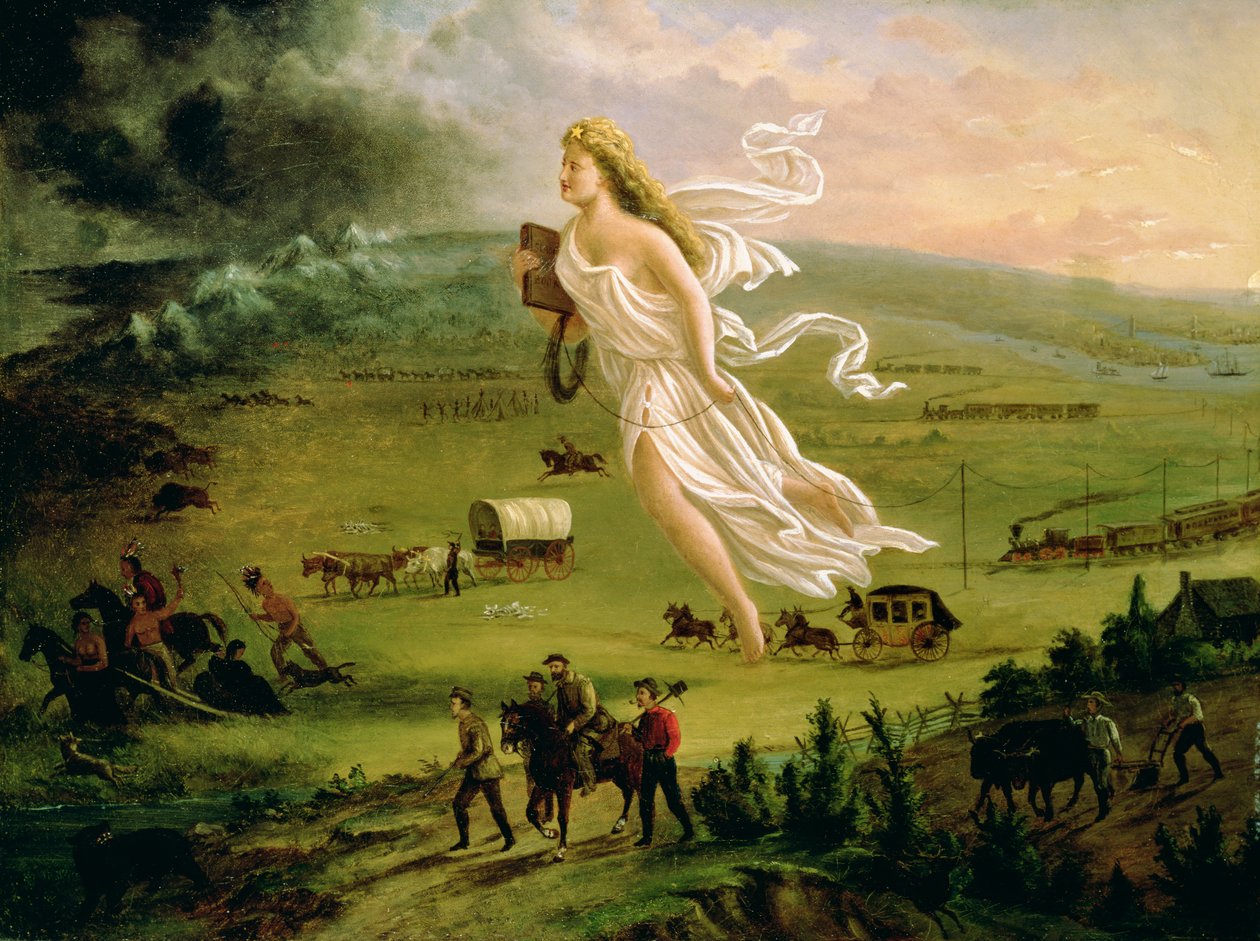 Progresso americano, 1872 da John Gast