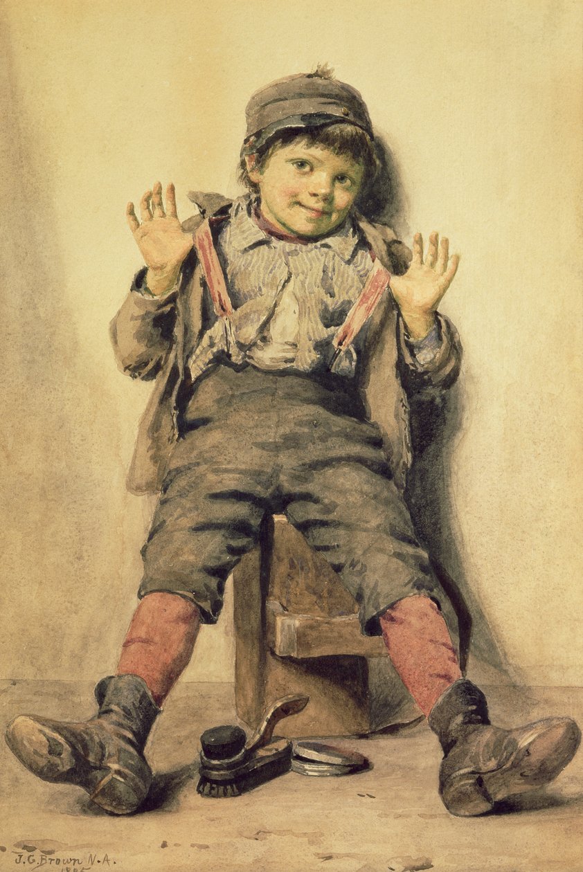 Perfettamente felice da John George Brown