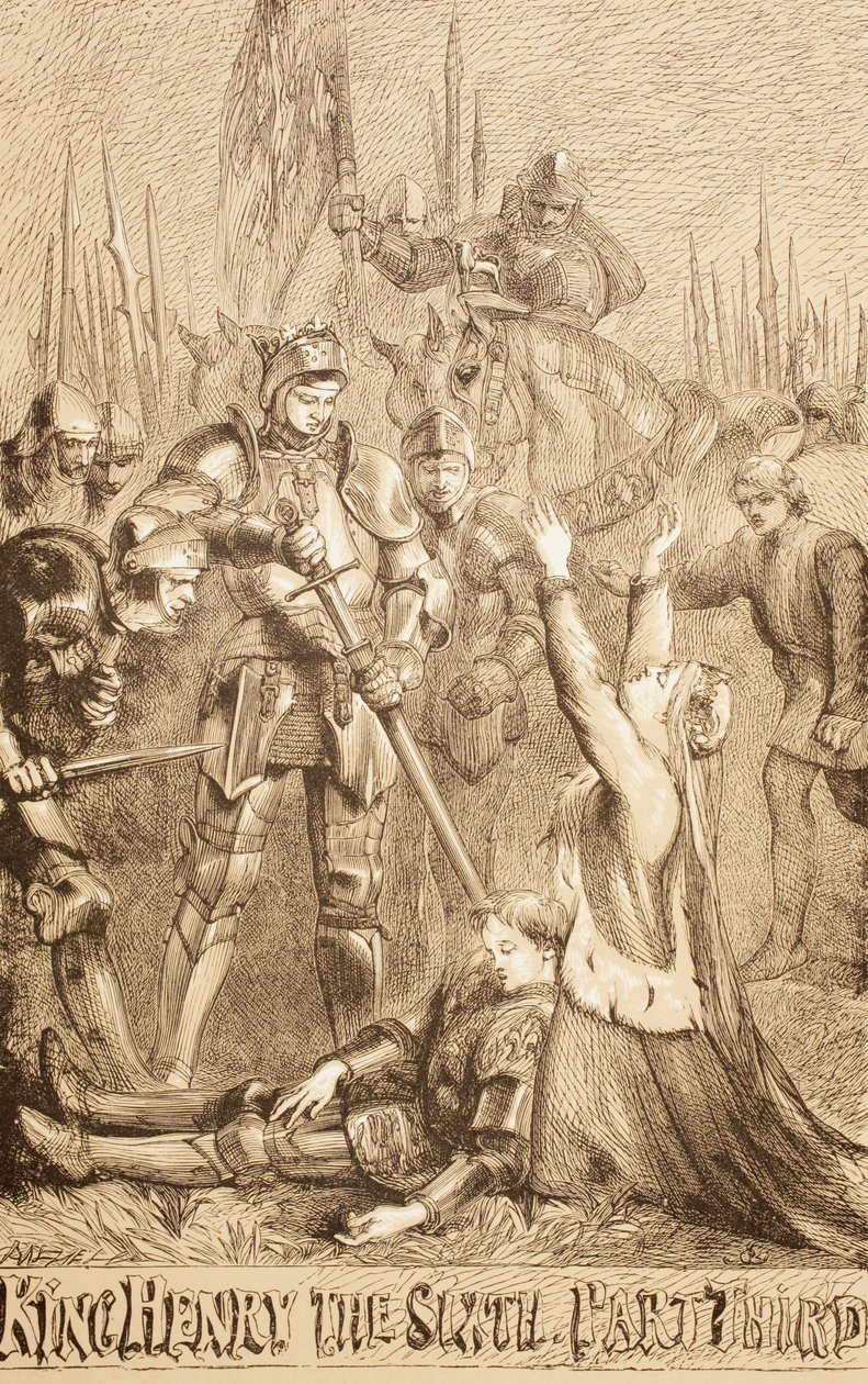 Enrico VI, Parte III, 1890 da John Gilbert