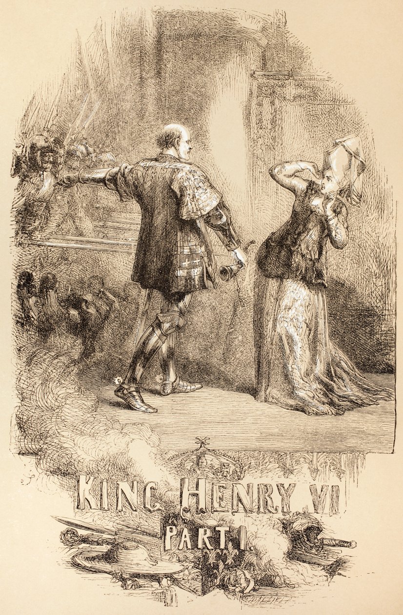 Enrico VI, Parte I, 1890 da John Gilbert