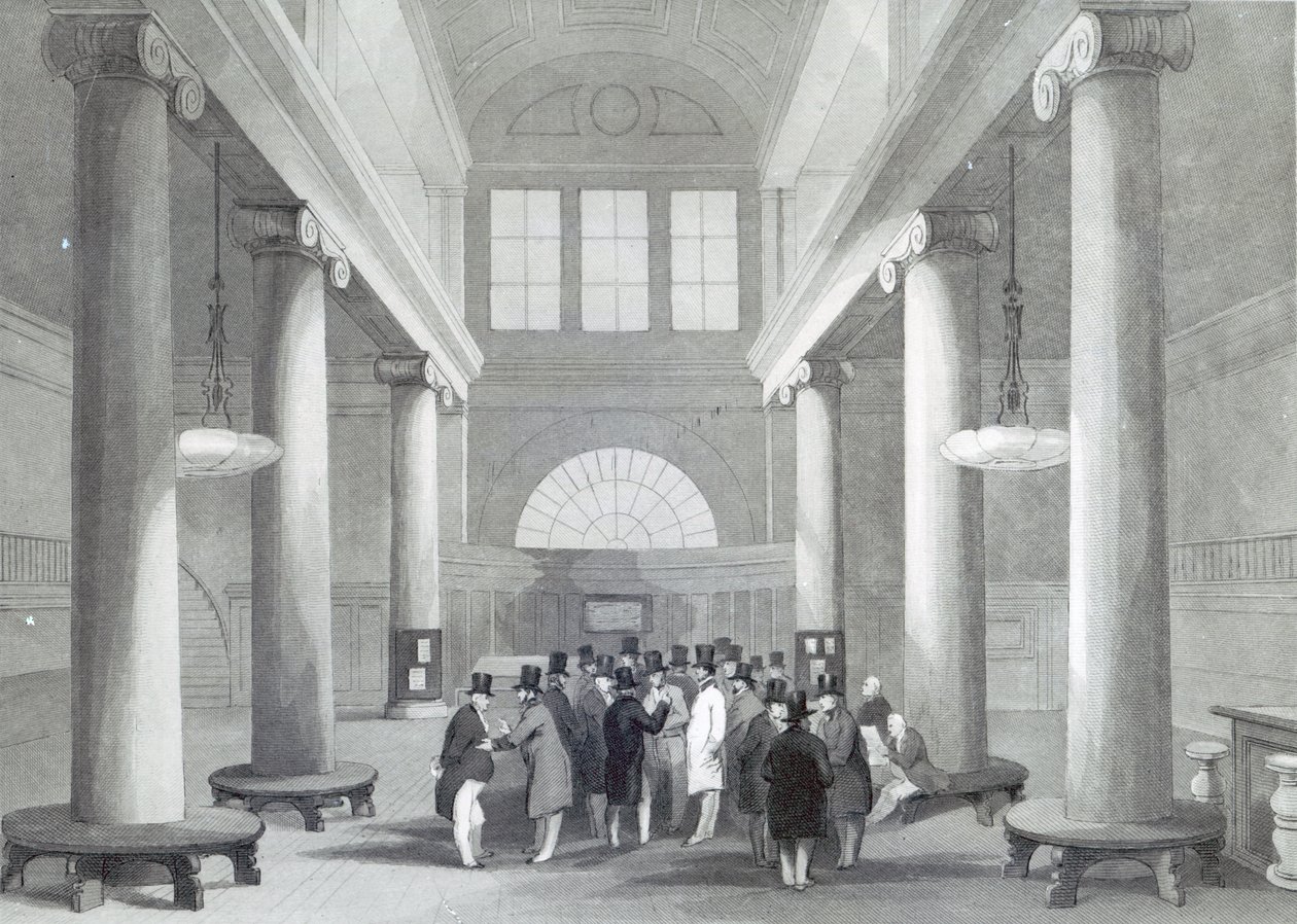 Borsa, inciso da Henry Melville, c.1842 da John Gilbert