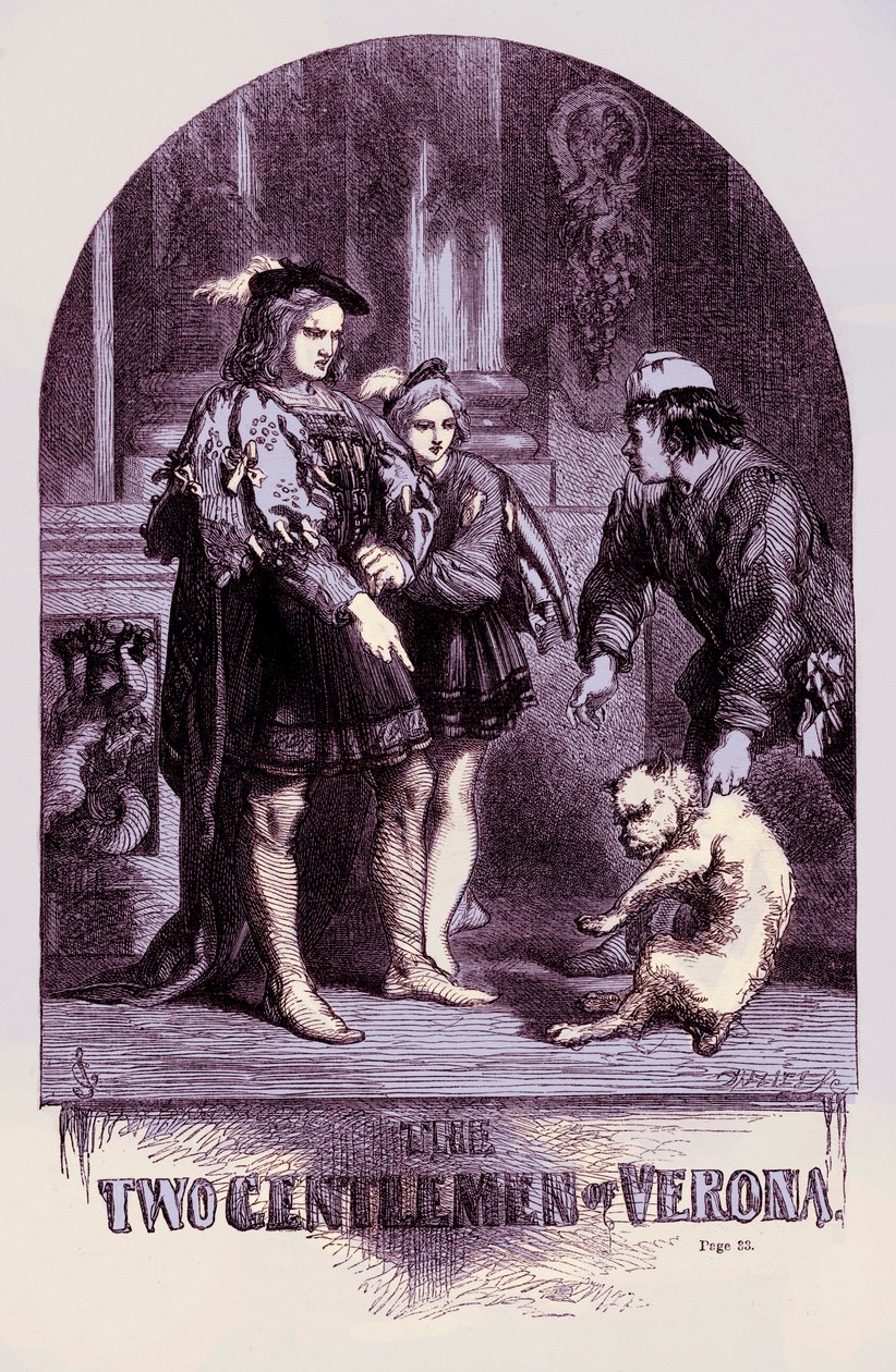 I due gentiluomini di Verona da John Gilbert
