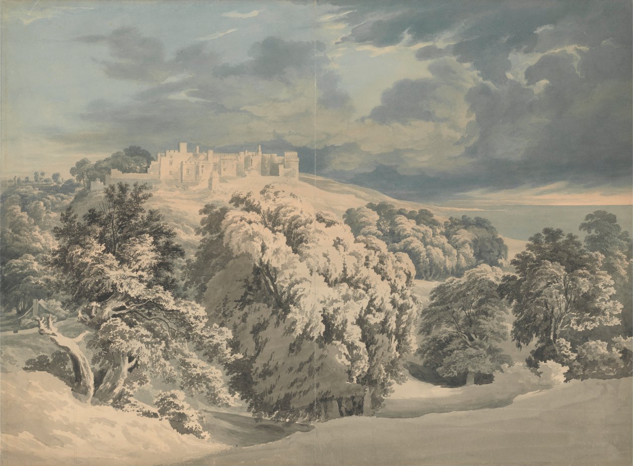 Castello di St. Donat, Glamorganshire da John Glover