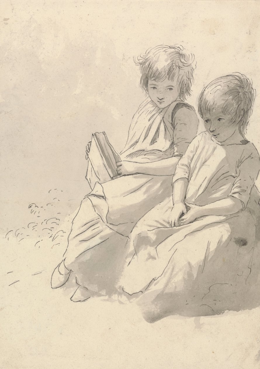 Due bambine da John Glover