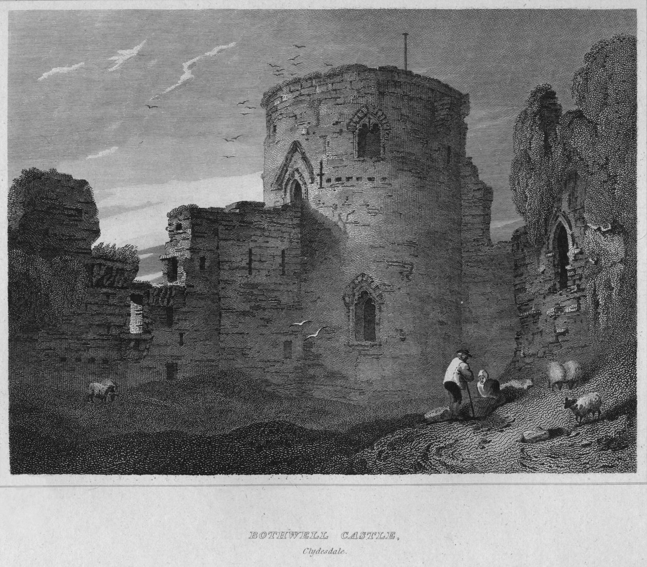 Castello di Bothwell, Clydesdale da John Greig