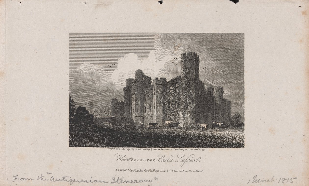 Castello di Herstmonceux, Sussex da John Greig