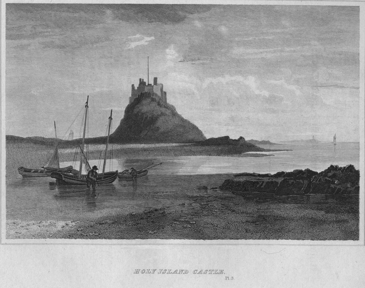 Castello di Holy Island da John Greig
