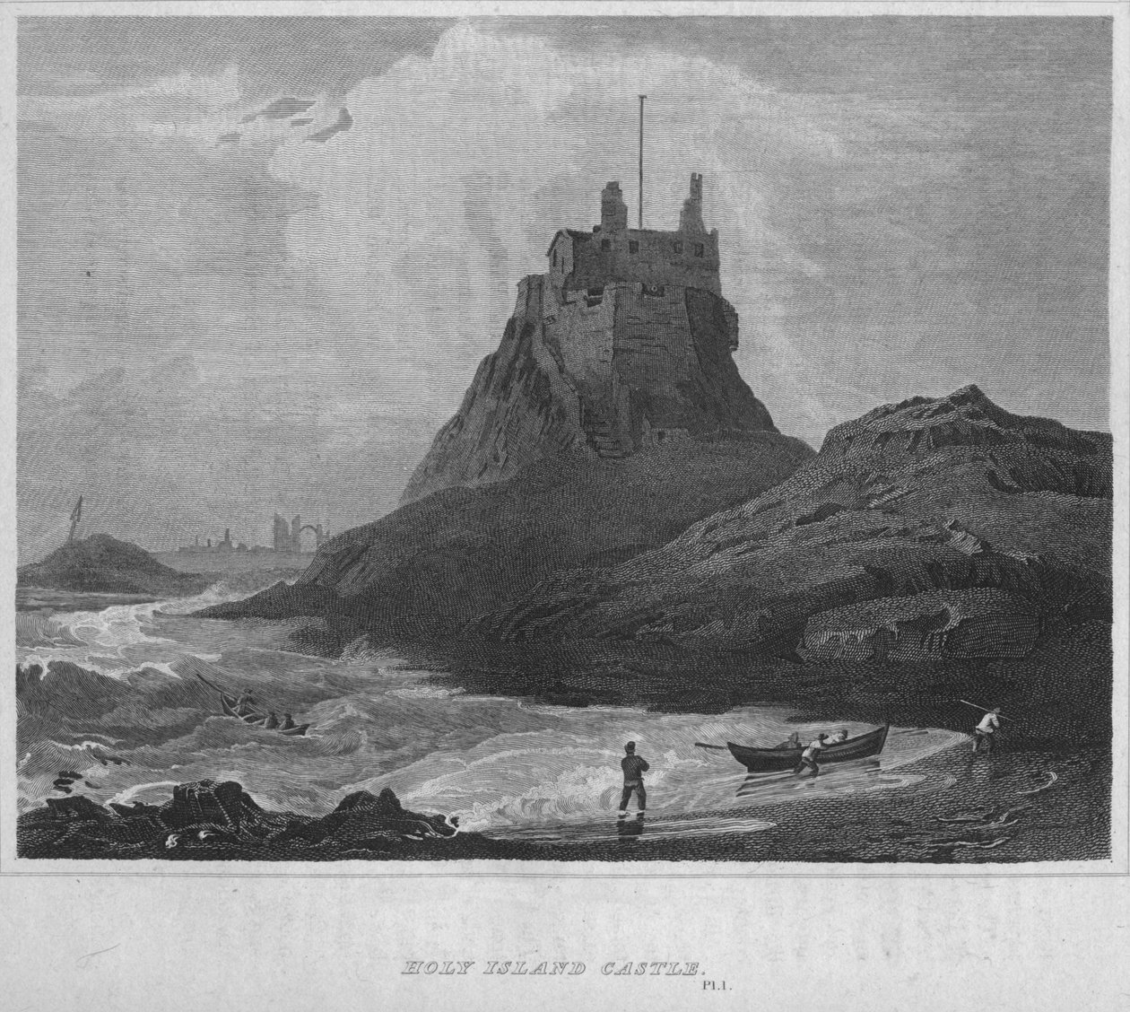 Castello di Holy Island da John Greig