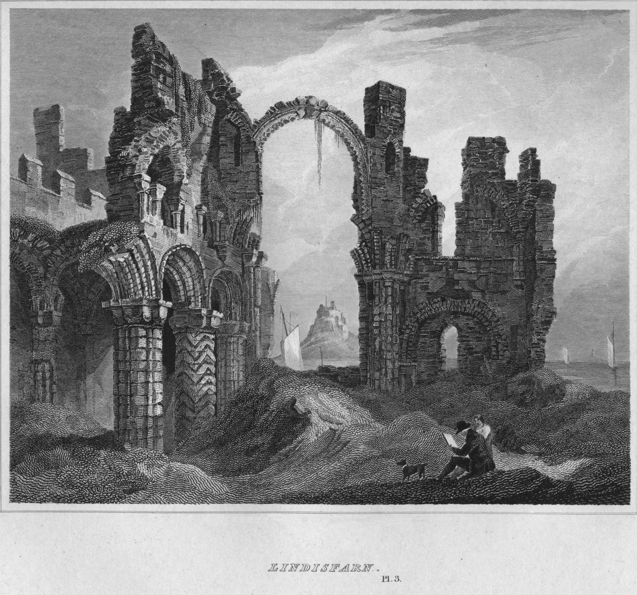 Lindisfarne, 1814 da John Greig