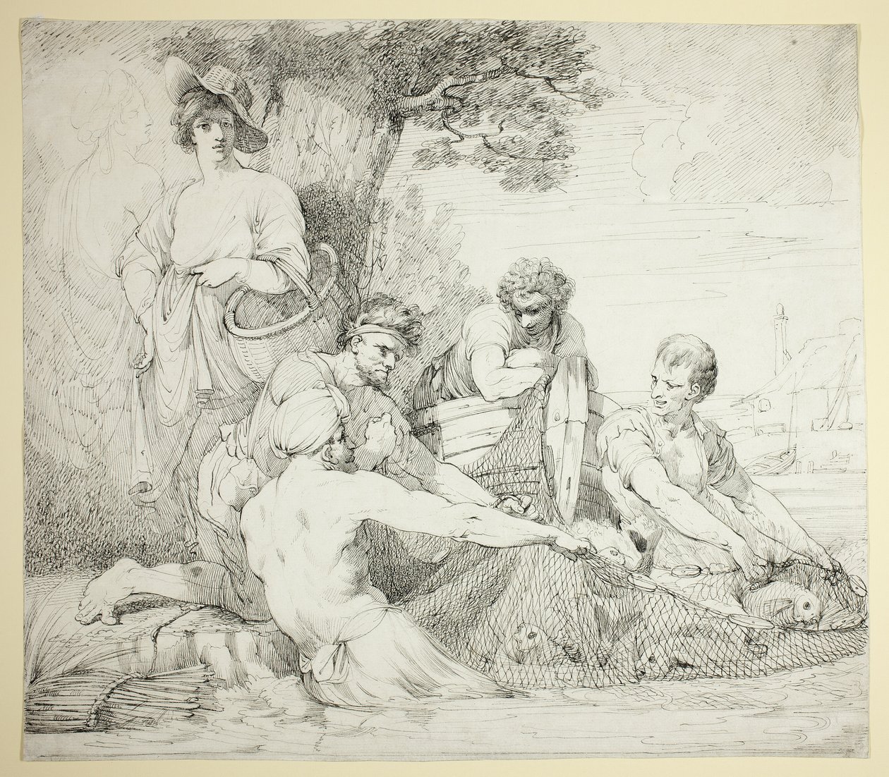 Pescatori da John Hamilton Mortimer