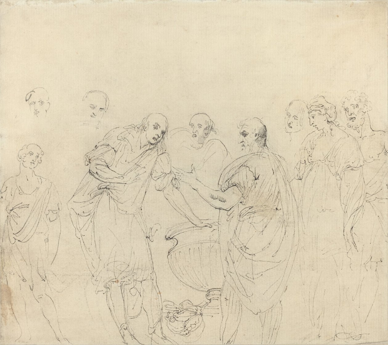 Mucio Scevola [recto] da John Hamilton Mortimer