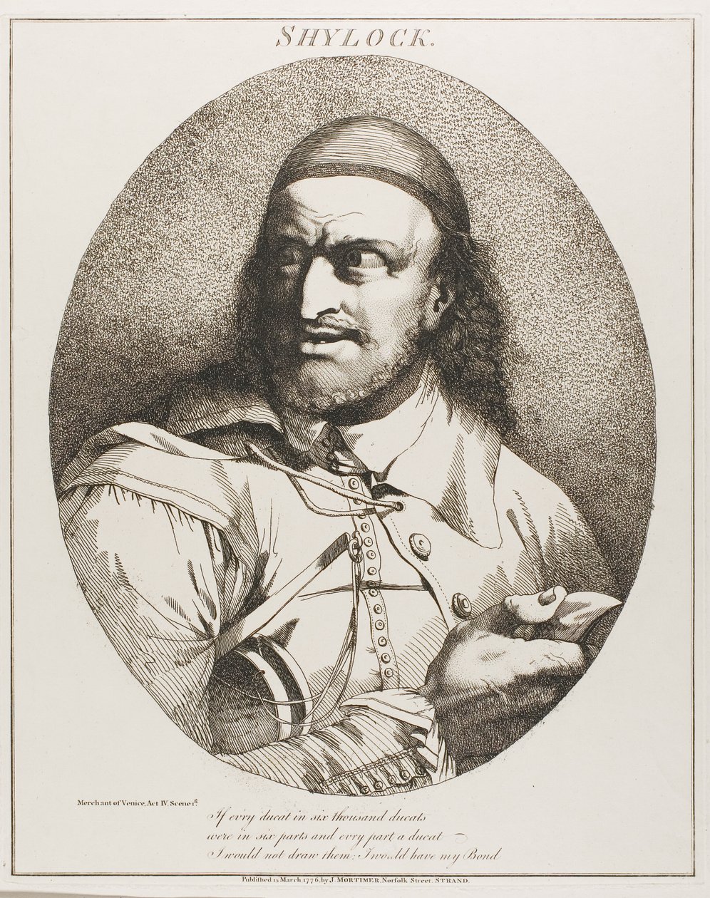 Shylock da John Hamilton Mortimer