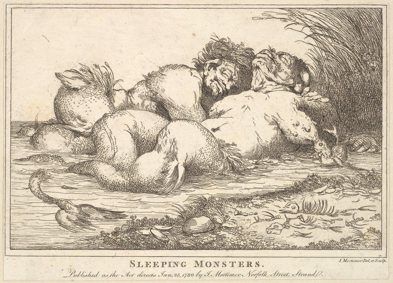 Mostri Addormentati da John Hamilton Mortimer