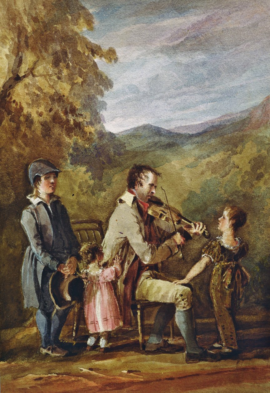 Violinista cieco da John Harden