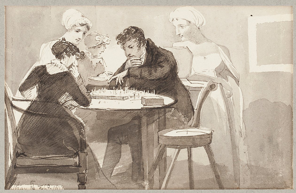 Scacchi, 1812 da John Harden