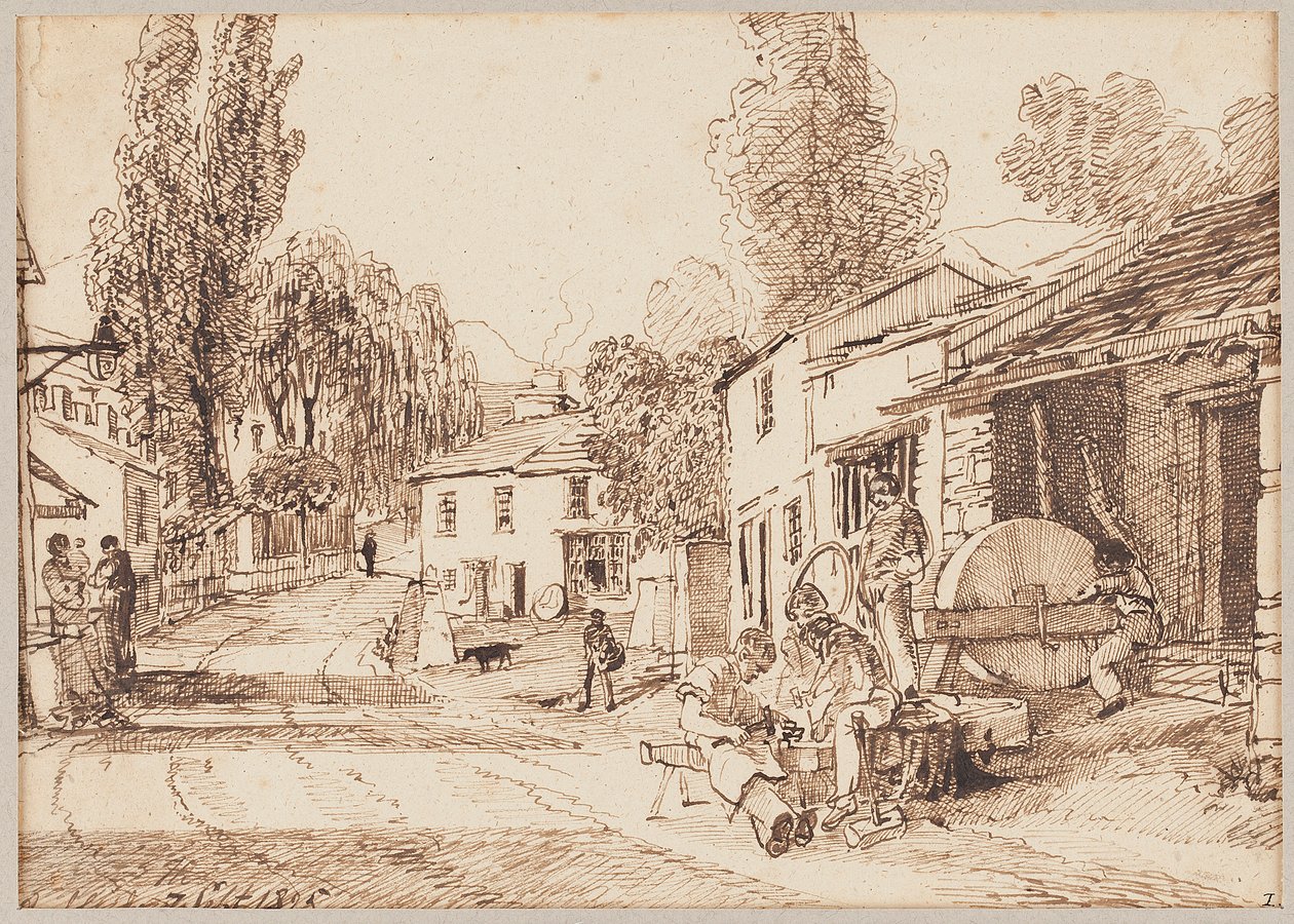 Mercato, 1825 da John Harden