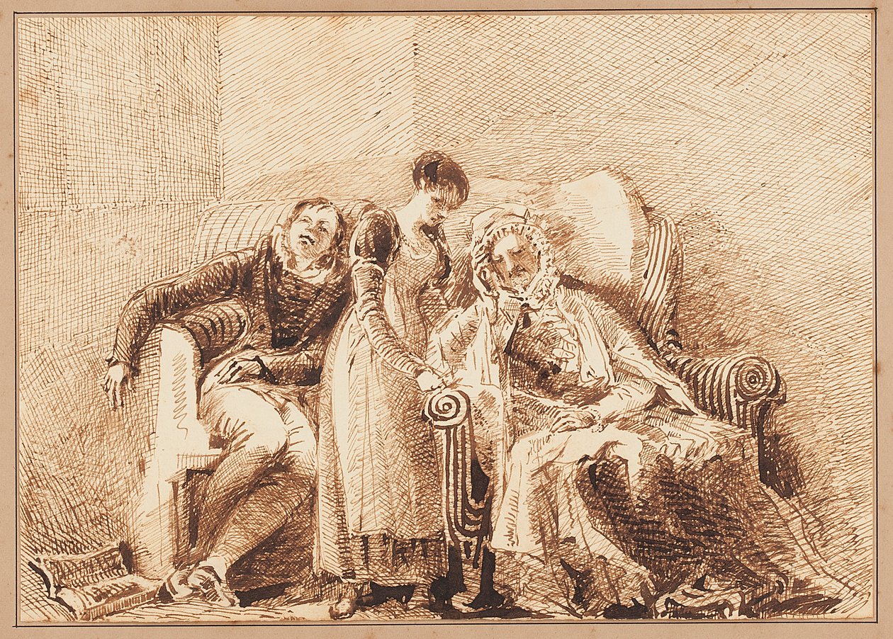 Malattia, 1830 da John Harden
