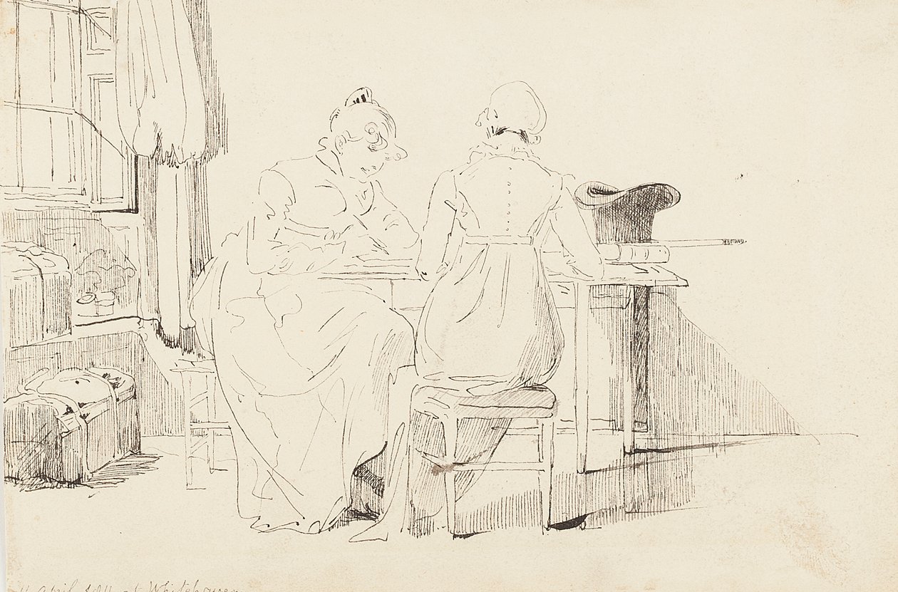 In attesa a Whitehaven, 1811 da John Harden