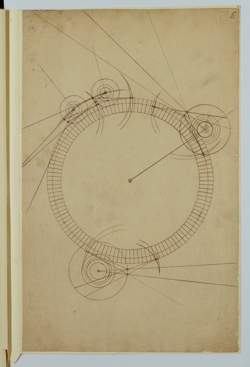 Disegni per il manoscritto da John Harrison