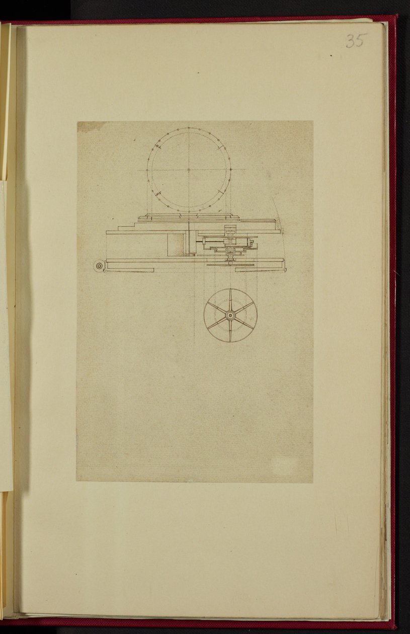 Disegni per il manoscritto da John Harrison