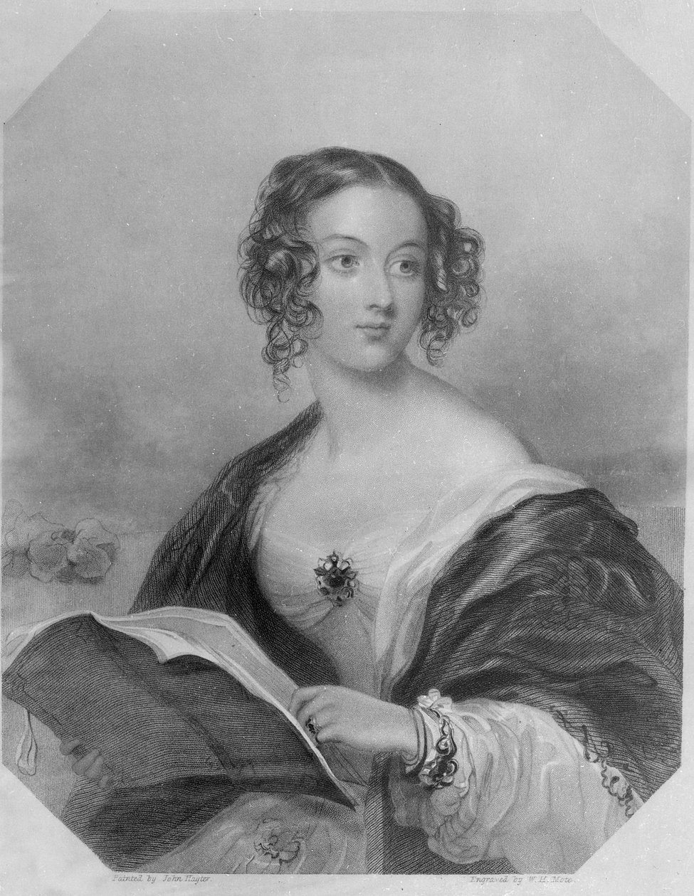 Emily Mary, Contessa Cowper da John Hayter
