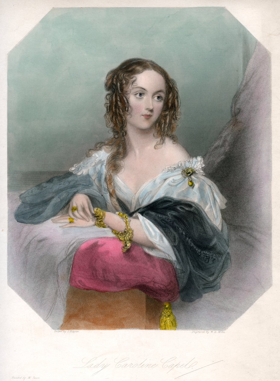 Lady Caroline Capel da John Hayter