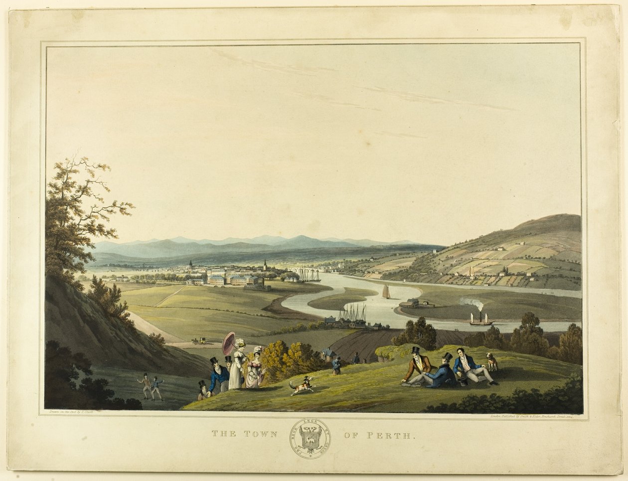 La città di Perth da John Heaviside Clark
