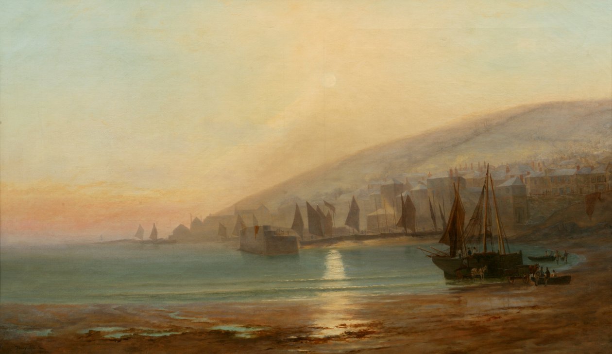 Mattina di dicembre (nella baia di Mounts) da John Henry Martin
