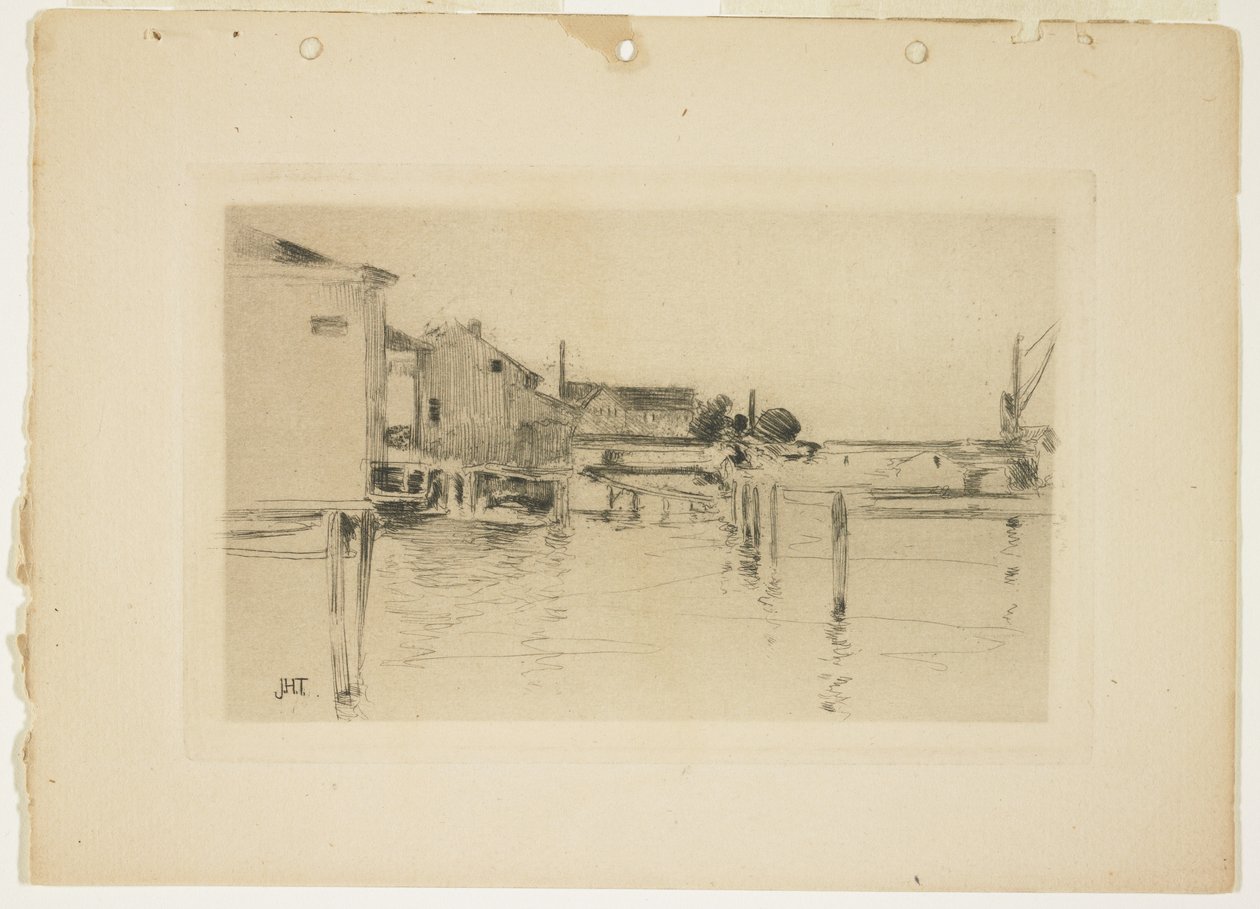 Bridgeport, 1888-1889 da John Henry Twachtman