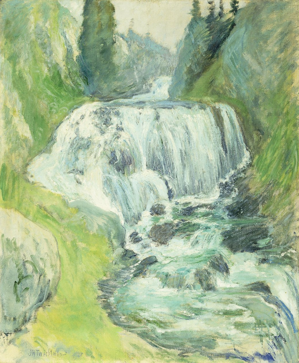 Cascate da John Henry Twachtman