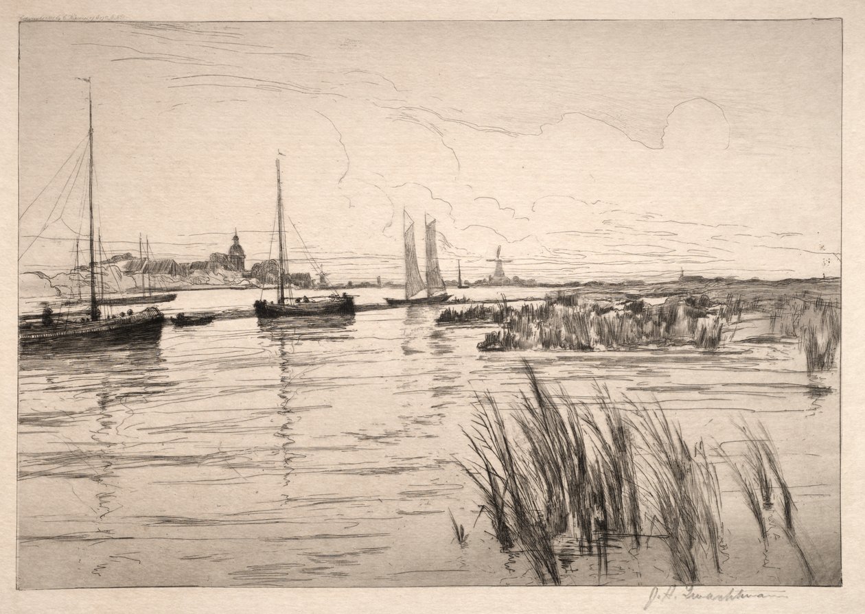 Dighe olandesi da John Henry Twachtman