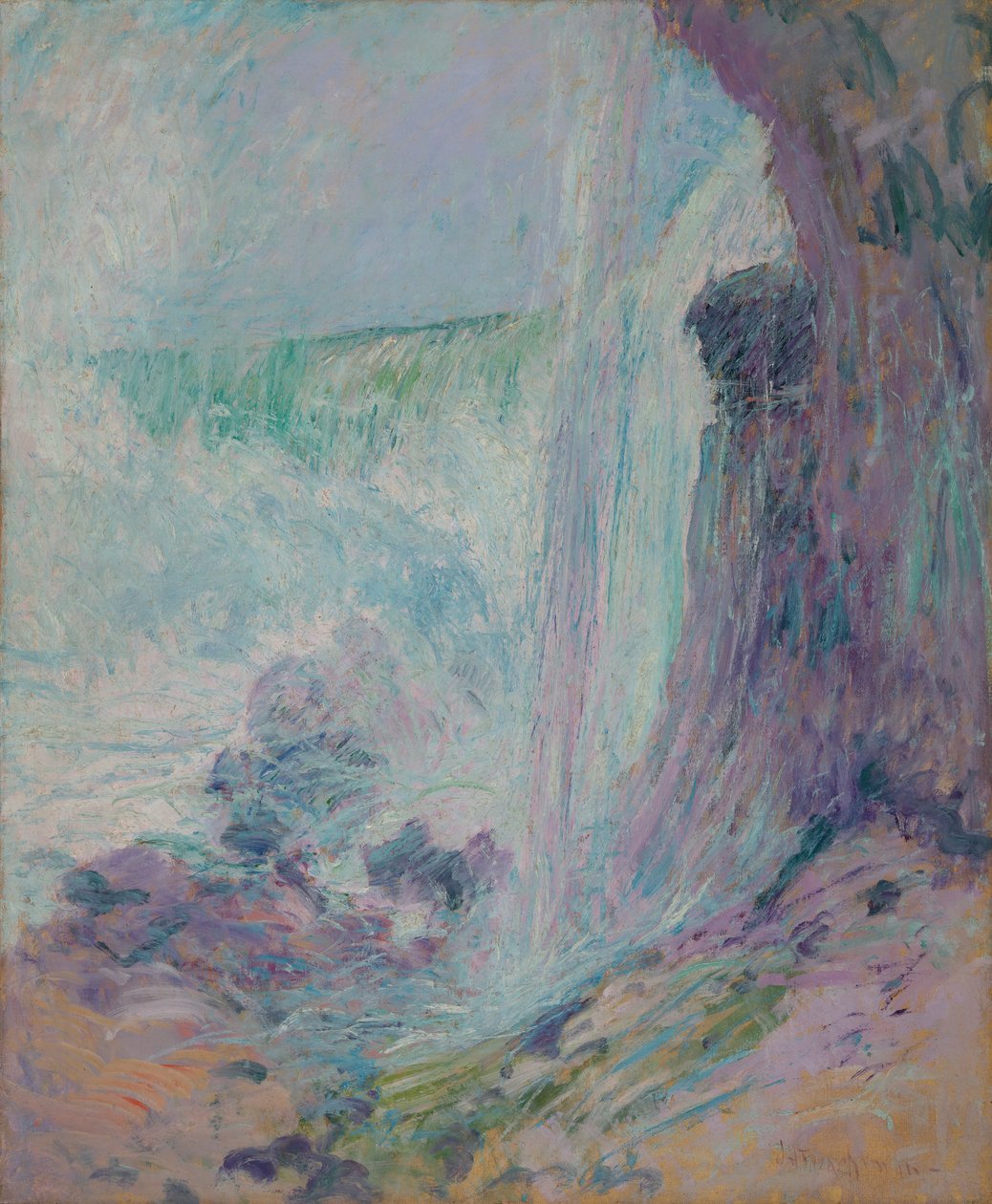 Cascate del Niagara, ca. 1894 da John Henry Twachtman