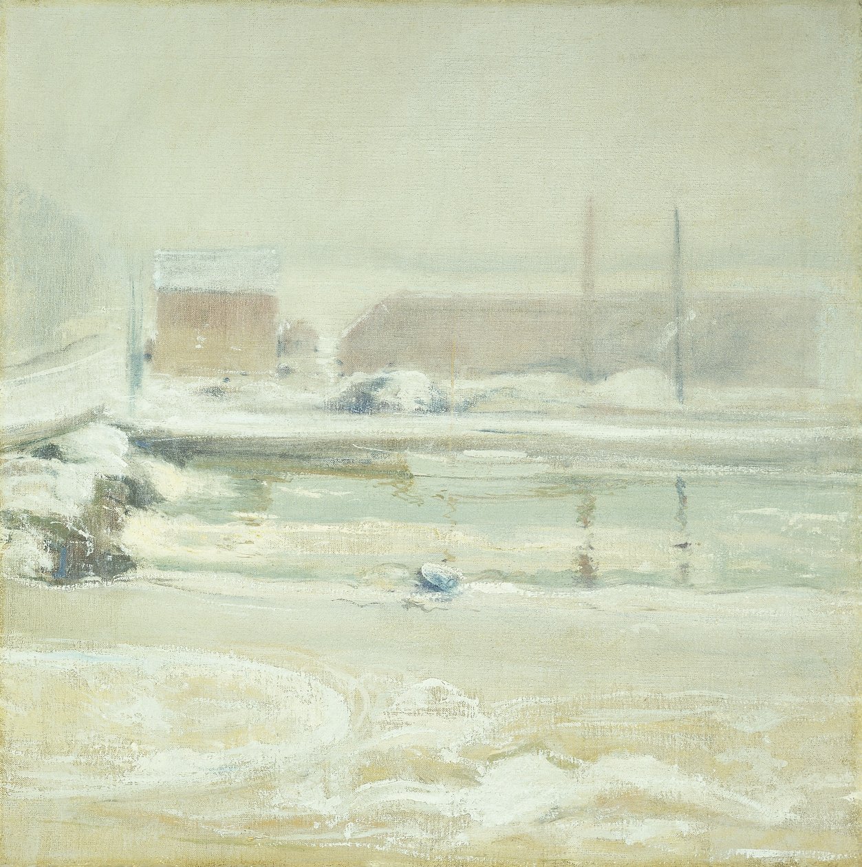 Scena fluviale a Cos Cob da John Henry Twachtman