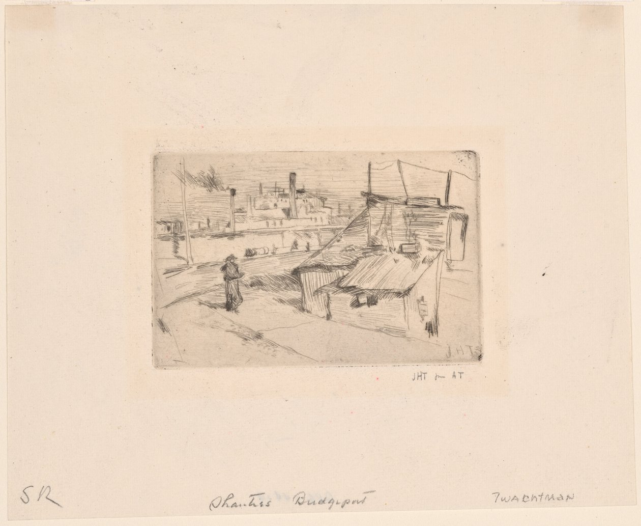 Baracche e fabbriche da John Henry Twachtman