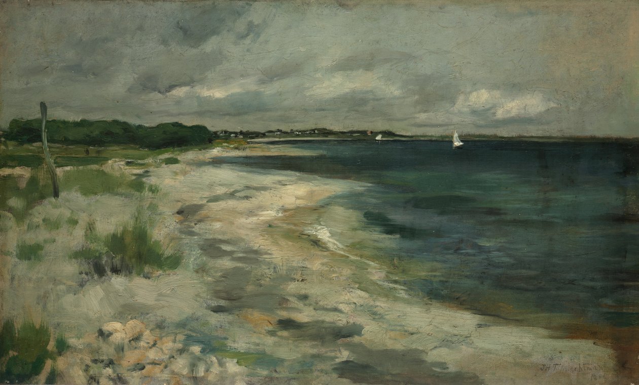 Nubi di tempesta, 1880 da John Henry Twachtman