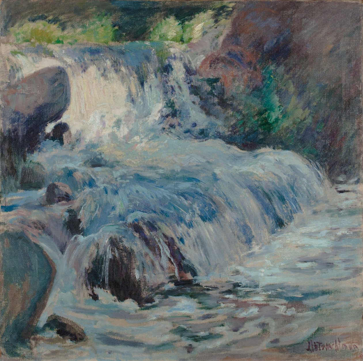 La cascata da John Henry Twachtman