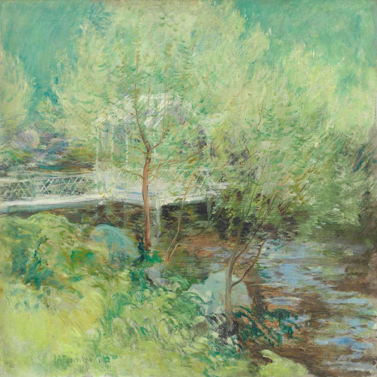 Il ponte bianco da John Henry Twachtman