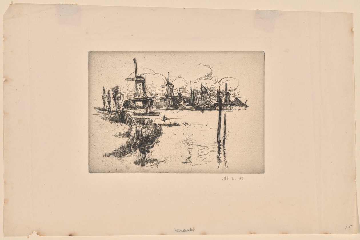 Mulini a vento da John Henry Twachtman