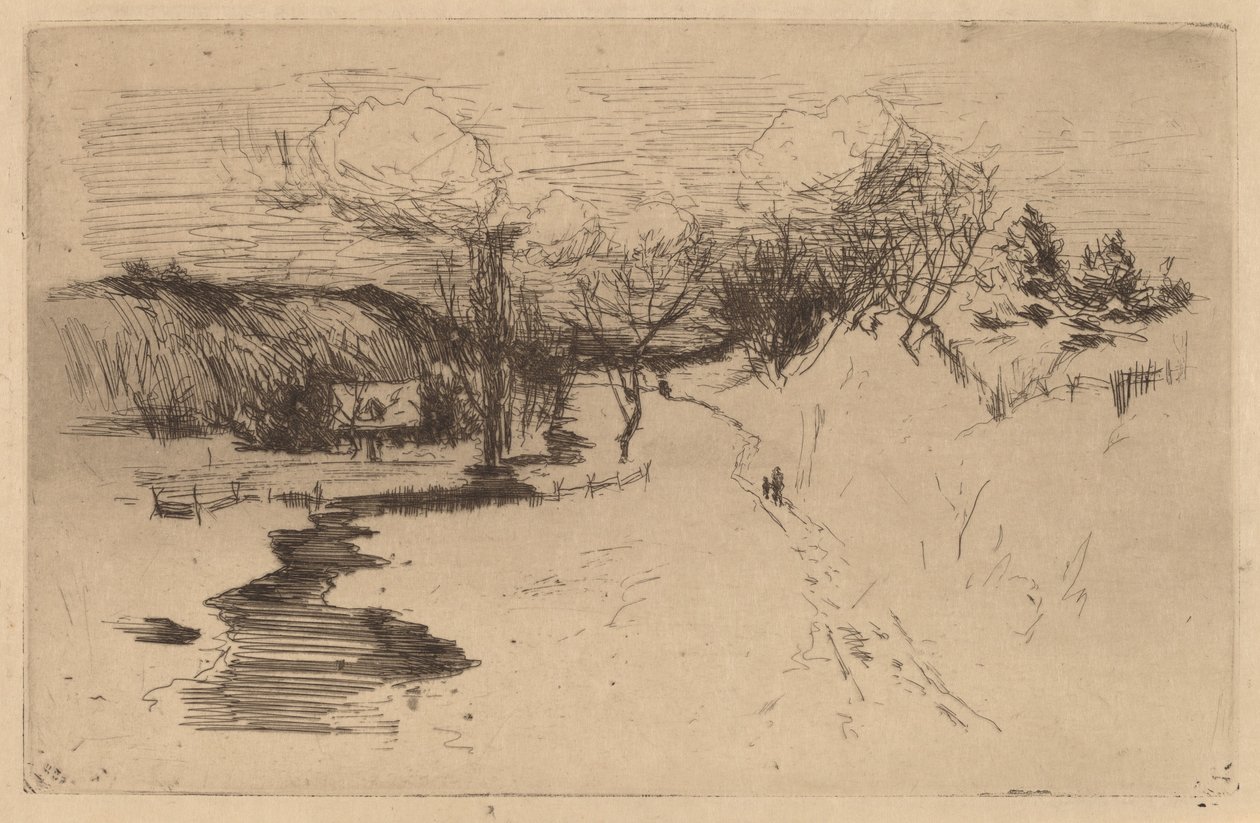 Inverno, Avondale da John Henry Twachtman